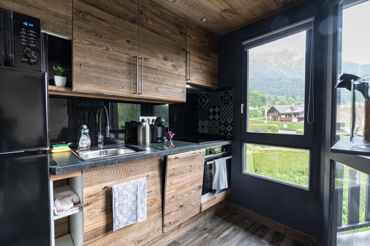 Appartement Le nid d'aigle à Les Houches Extérieur photo