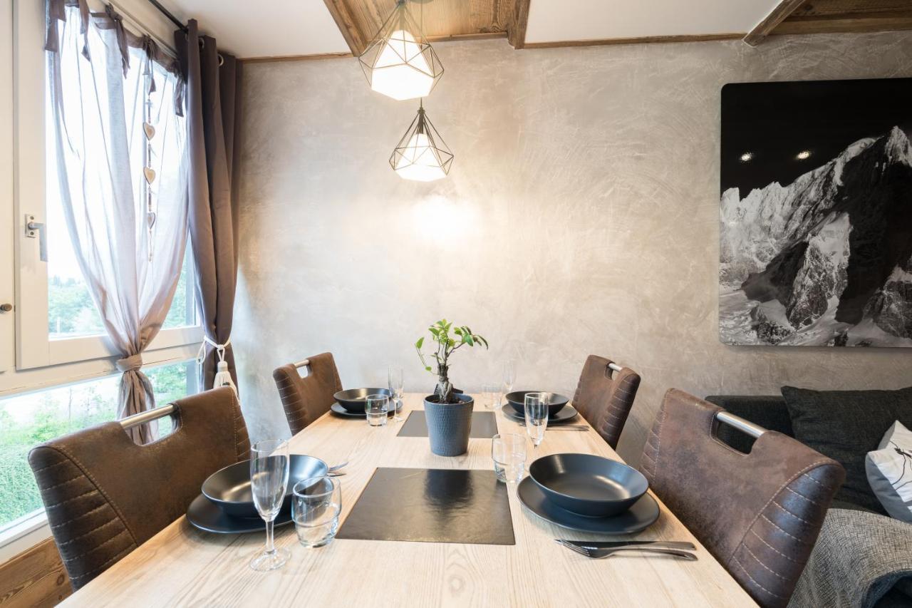 Appartement Le nid d'aigle à Les Houches Extérieur photo