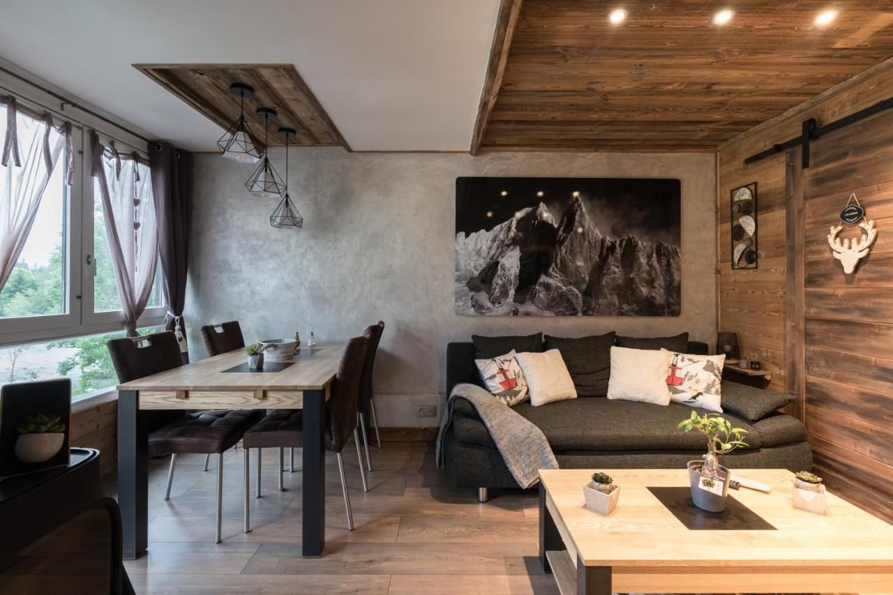 Appartement Le nid d'aigle à Les Houches Extérieur photo
