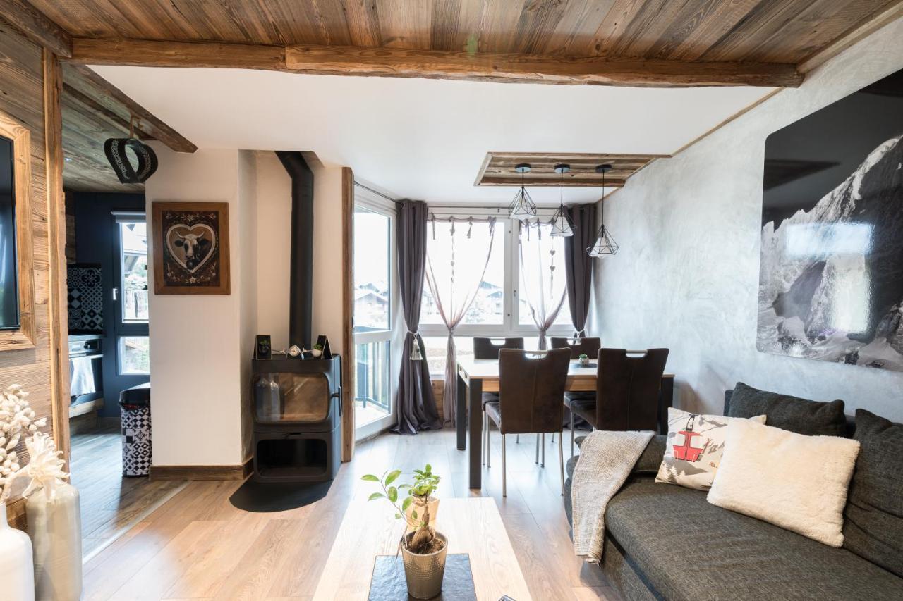 Appartement Le nid d'aigle à Les Houches Extérieur photo